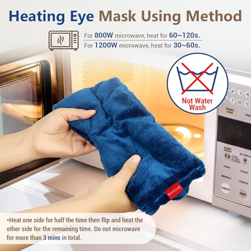 image for Comfytemp Heated Eye Sleep Mask for Dry Eyes, Fsa Eligible, Microwavab