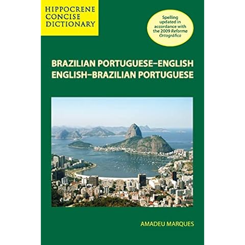 Brazilian Portuguese-English/English-Brazilian Portuguese Concise Dictionary (Hippocrene Concise Dictionary) Cover