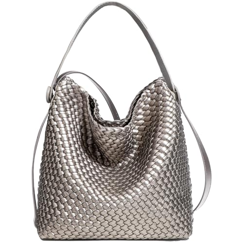 Bolso Tote Grande de Cuero Vegano para Mujer miniatura 1