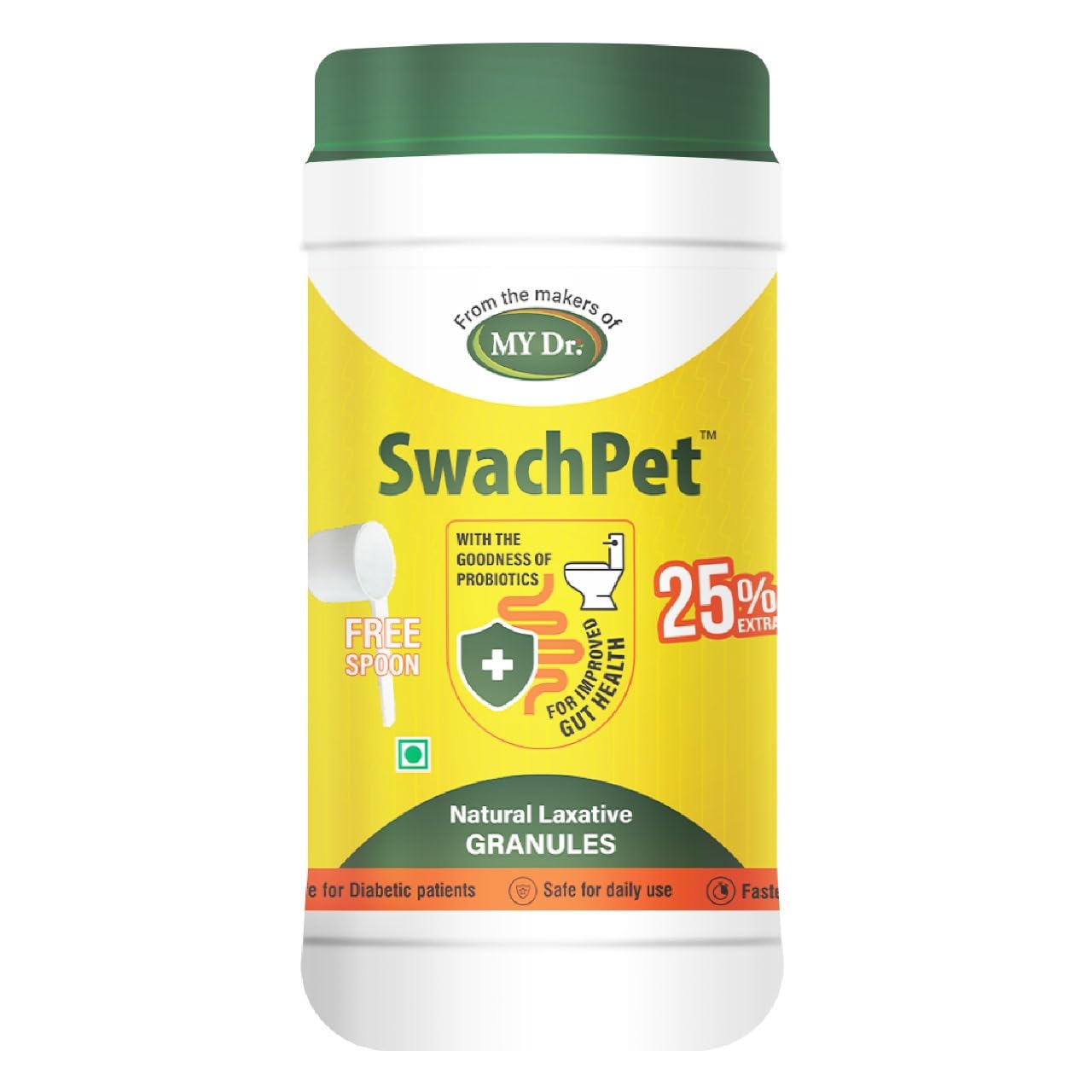 Swachpet Laxative Granules with Free Spoon (120gms + 25% extra) | Pack of 2 (B0D31RCGF8) Amazon Price History, Amazon Price Tracker