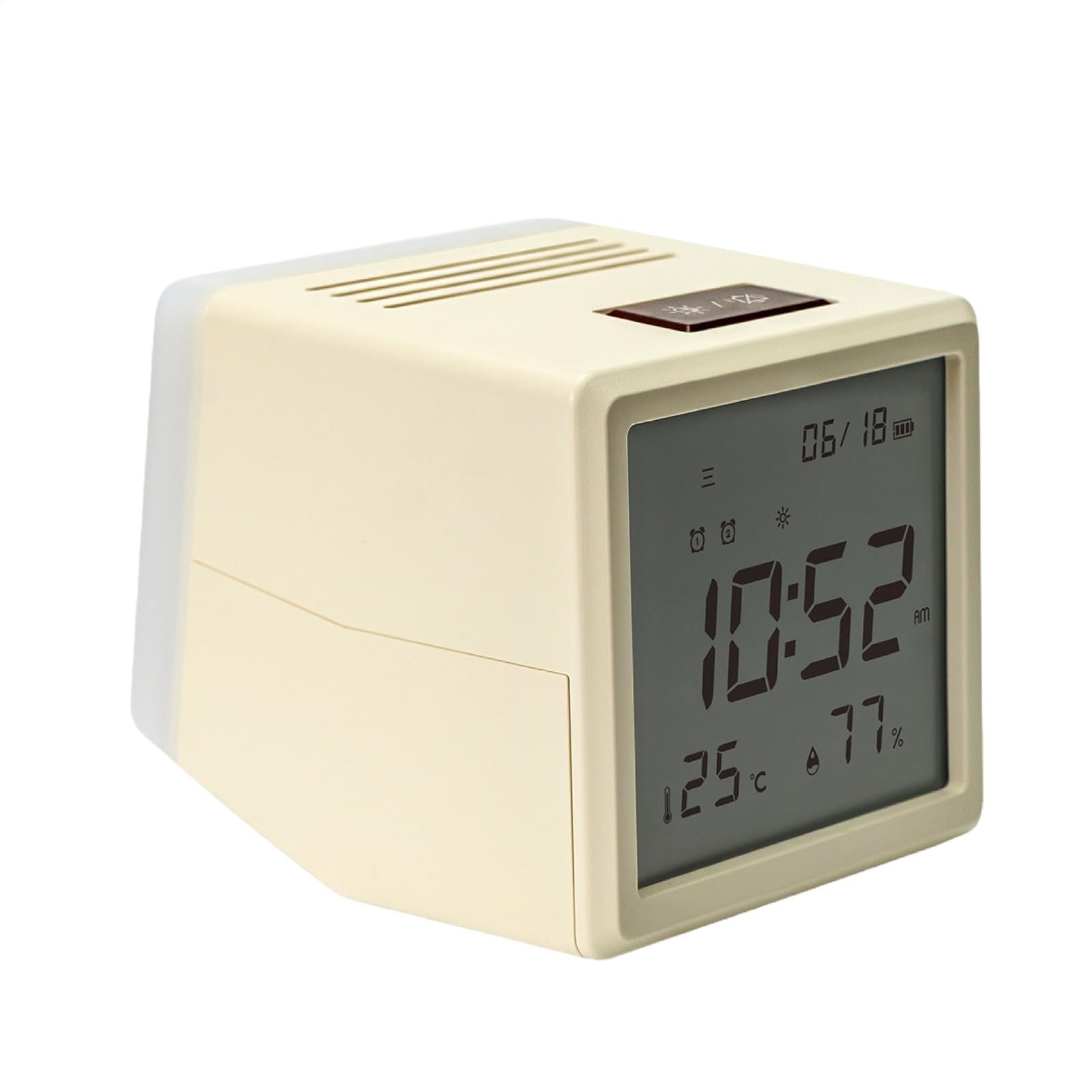 Réveil décoratif haut de gamme Horloge pour chambre élégante