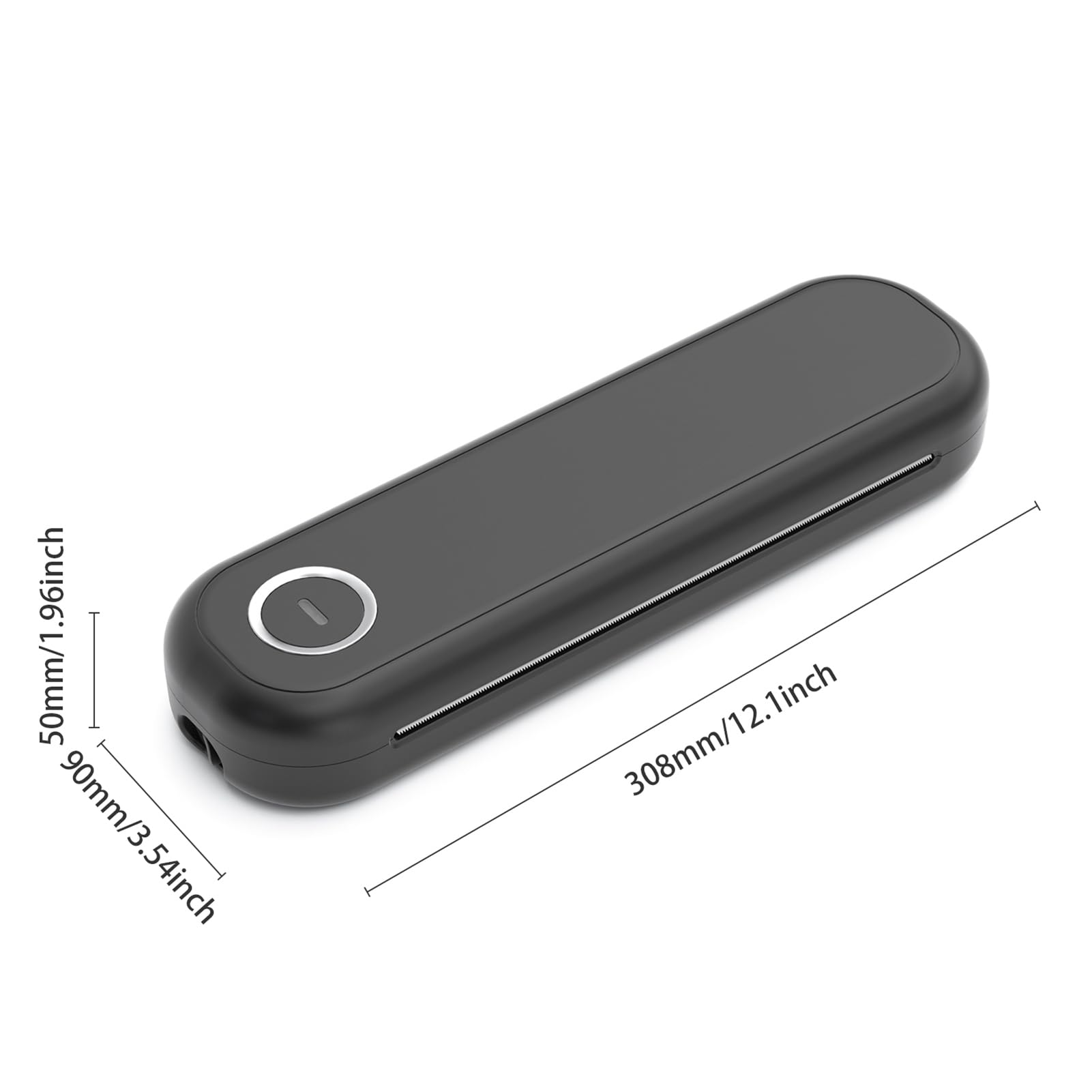 Stampante Termica A4 Senza Inchiostro, Stampante Portatile Bluetooth | per Cellulare e Computer, Supporta Carta Multisize, per Ufficio Viaggi, Studio, Casa