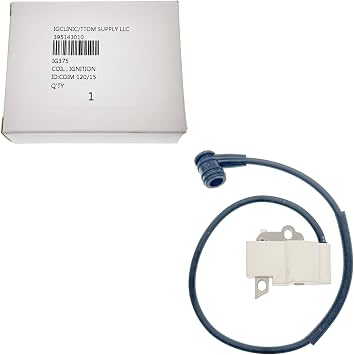 #395143010 ID#CDIM 120/15 White Ignition Coil for Dolmar PC-7412 PC-7414 PC-8216 Makita EK7300 EK8100