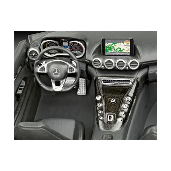 Revell Revell_67028 Modellbausatz Auto 1:24 - Mercedes-Benz AMG GT im Maßstab 1:24, Level 3, originalgetreue Nachbildung… – Bild 7