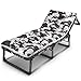 Produktbild NPZ * Vier Jahreszeiten Universal Klappliege abnehmbare Kissen Camouflage Haushalt Single Lazy Sofa tragbare Outdoor Klappbett, 2 Farben Lounge-Sessel (Color : A)