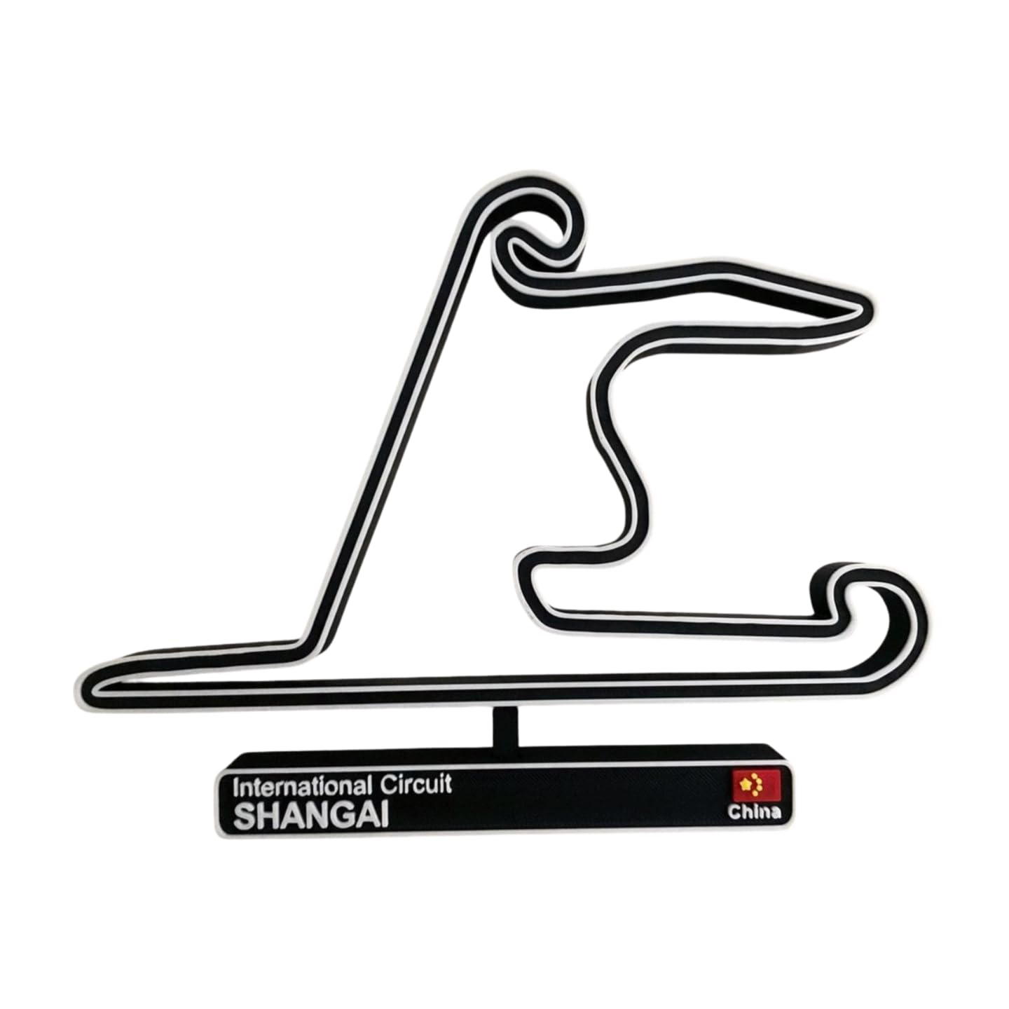 Circuito de Shangai, Maqueta de Circuito de Carreras 3D, Decoración de Automóviles