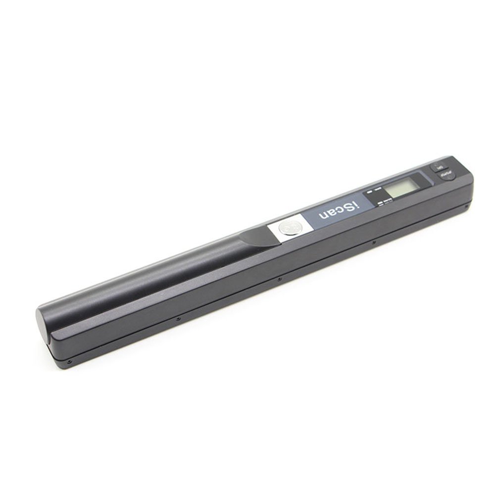 Scanner de documents portable ESECO iScan A4 Noir 900/600/300 dpi Scanner de poche Mini Pen