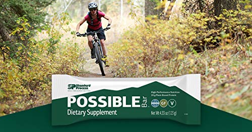 Standard Process - Possible Bar Dietary Supplement - High-Performance Nutritional Bar for Athletes - Supports Energy Metabolism, Muscle Recovery, Antioxidant Activity, Immune Support - 10 Bar Pack - Thumbnail 4