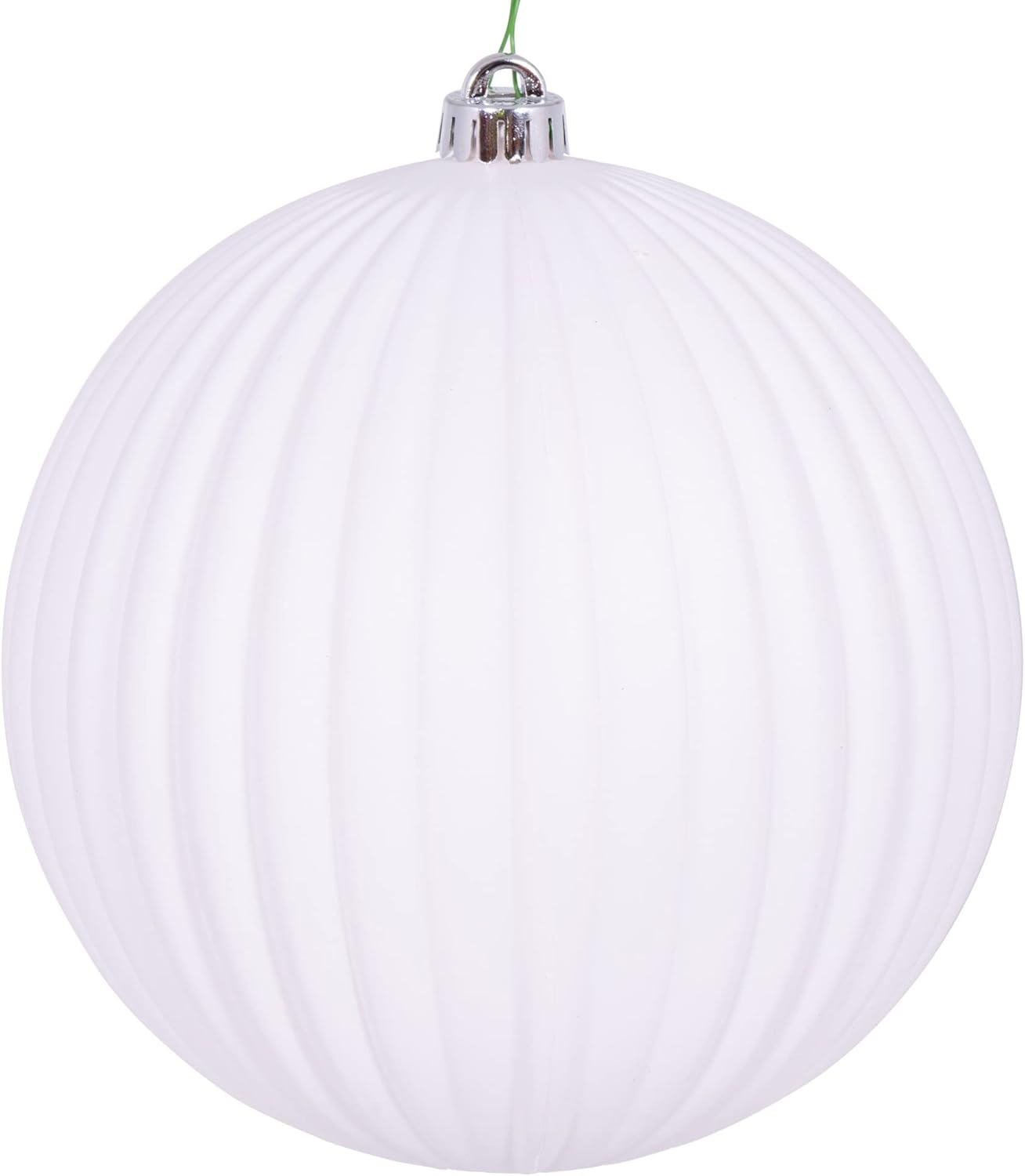 Vickerman 4" Gold Matte Lined Ball Ornament, 6 per Bag.