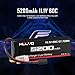 HOOVO 3S 11.1V 5200mAh 60C LiPo Battery Pack with Tracxas Plug for RC Helicopter RC Airplane RC Hobby UAV Drone FPV…