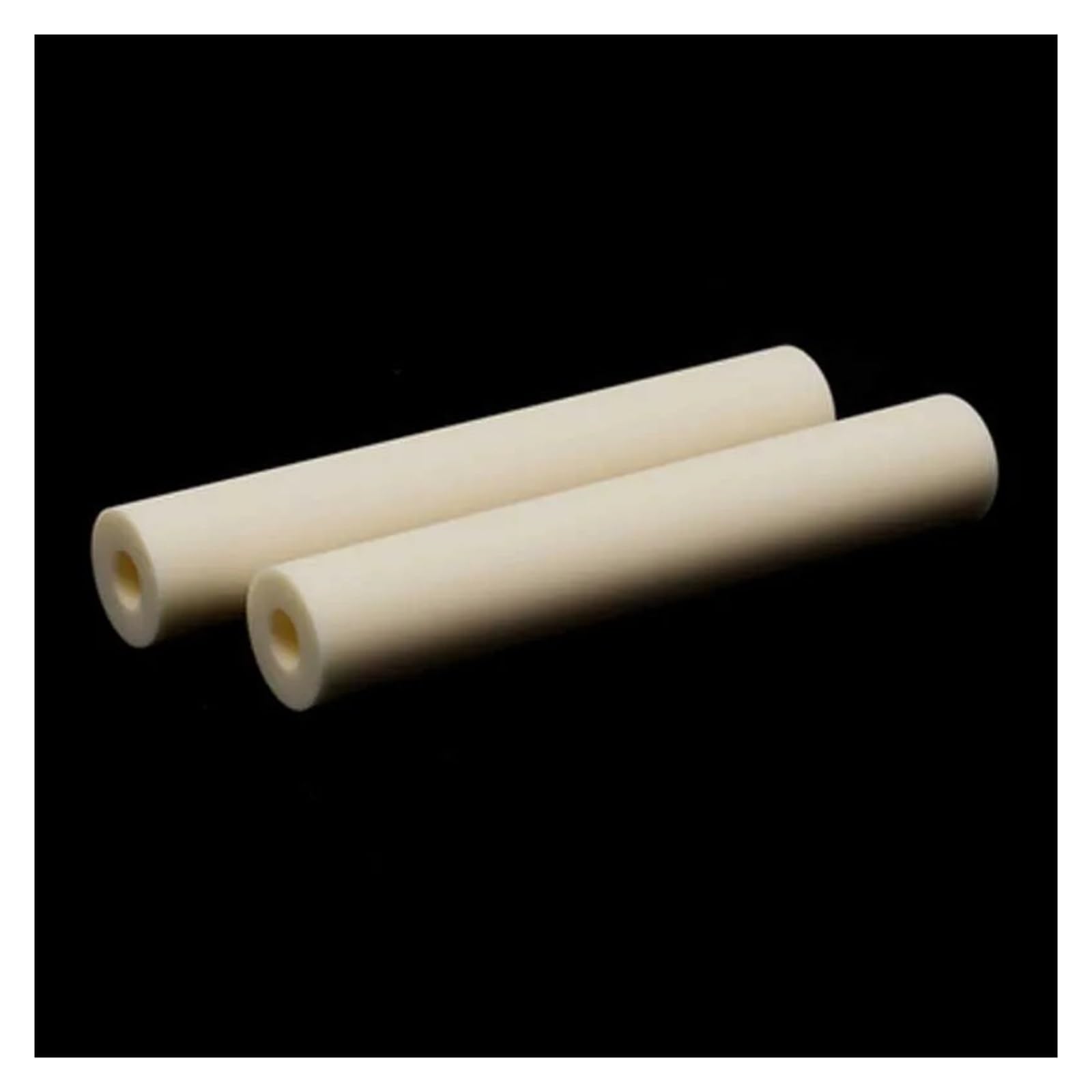 4 Stück 99 % Aluminiumoxid-Keramik-Hohlrohr, 3 x 5 mm Korundrohr durch 5 mm-50 mm Länge (M3 x T 5 x 45 mm)