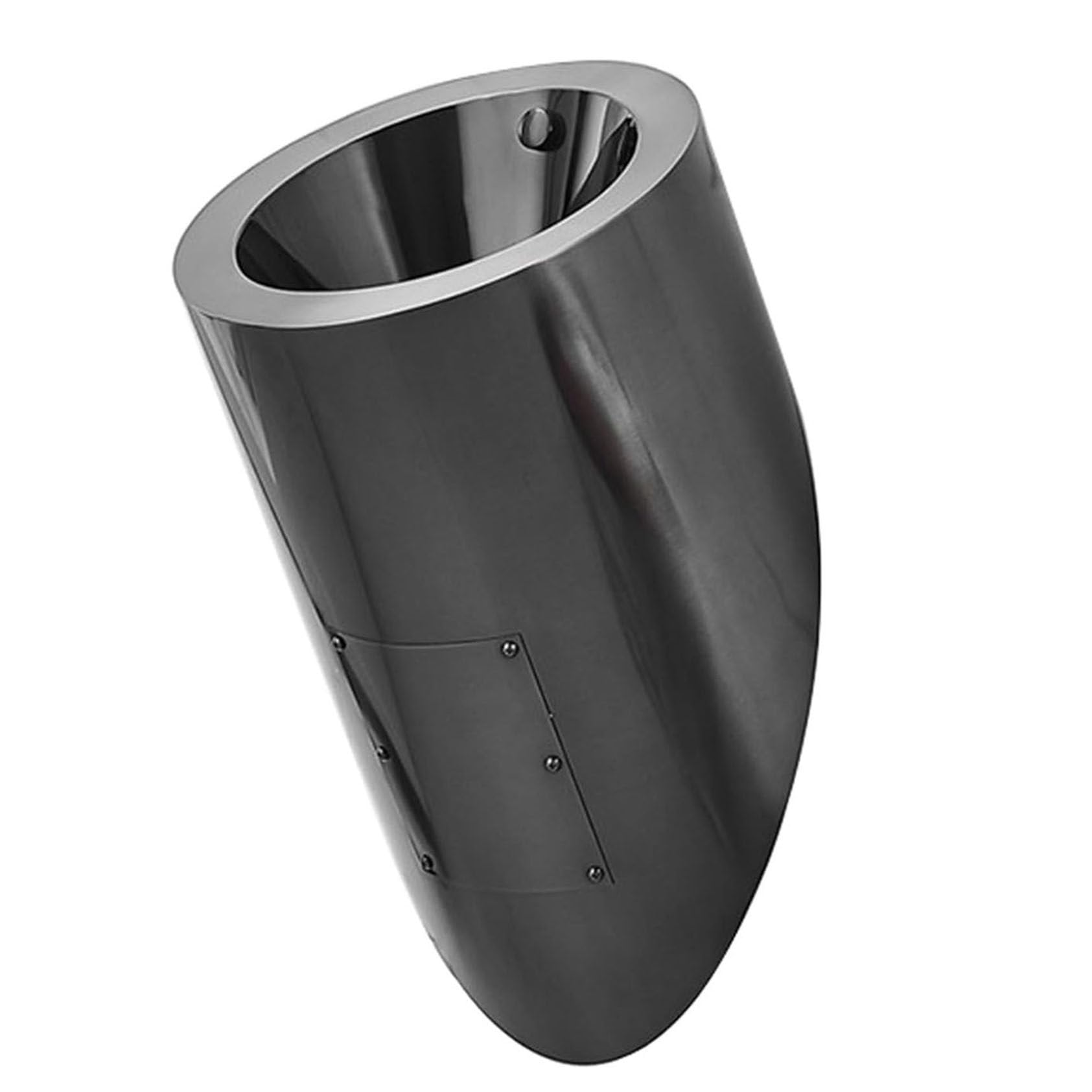 Orinatoio a parete in acciaio inox ad alta efficienza con sensore automatico per servizi igienici commerciali - Sistema di scarico a risparmio idrico per bagni pubblici