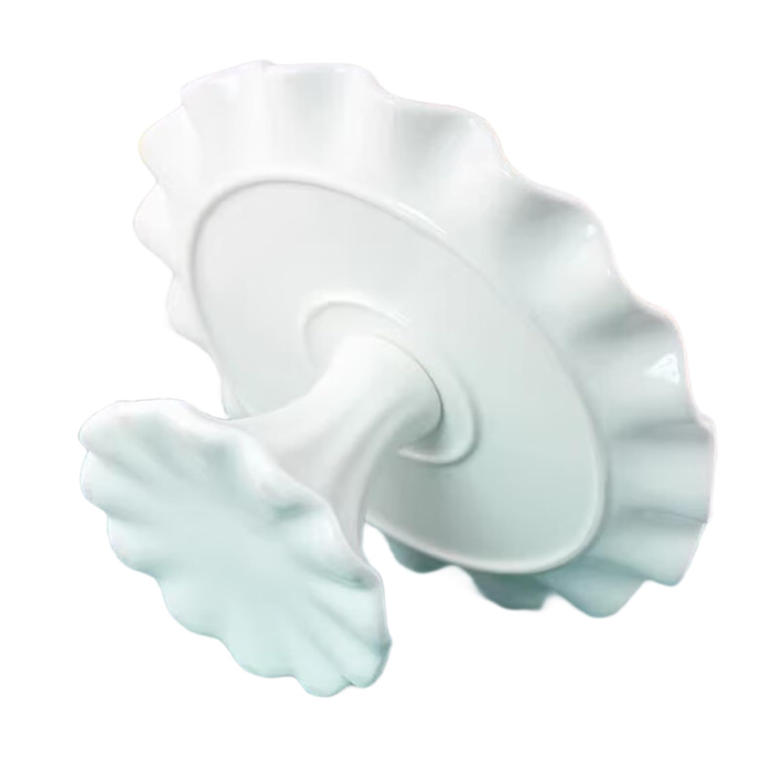 European Styles Ceramic Cake Stand High Footed Plate Perfect for Displaying Dessert At Weddings and Parties Wedding Dessert Display