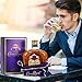 Crown Royal Whiskey Decanter with 2 Drinking Glasses | Whisky Decanter Set for Men and Women | Compatible