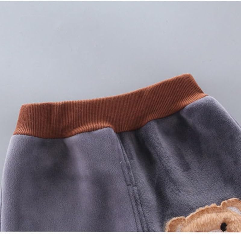 Fall Winter Baby Boys Cartoon Bear Hooded Vest+Tops+Pants Toddler Infant Casual 3pcs Clothing Suit - Image 3