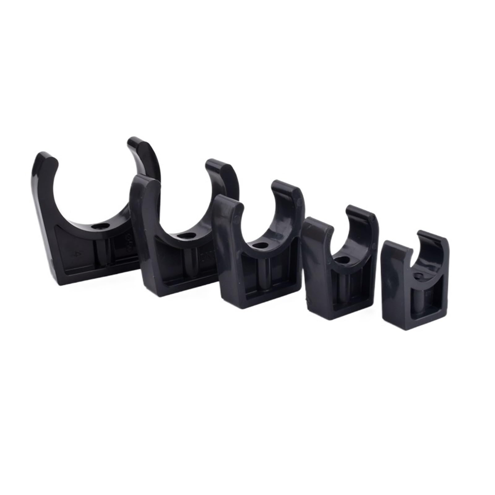 Plastikowe klipsy do węży 2~10 szt. 20-110 mm zacisk rury PVC do akwarium zacisk rury wodnej wspornik mocujący podlewanie ogrodu rura nawadniająca mocowanie złącza(Inner Dia 75mm,10pcs)