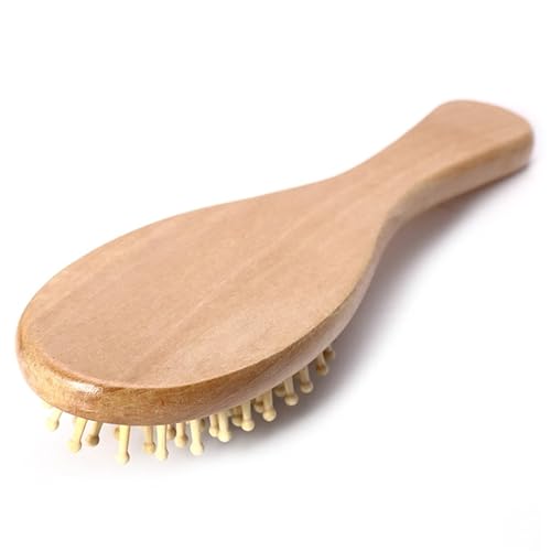 FRCOLOR Cepillo desenredante para mujer, cepillo de ventilación para el cabello, peine de masaje para cabello grueso, rizado, peine de masaje, peine