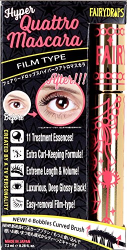 Hyper Quattro Mascara (film-type, water-resistant)