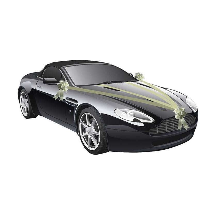 Kit Déco Voiture 5 pièces, Ivoire