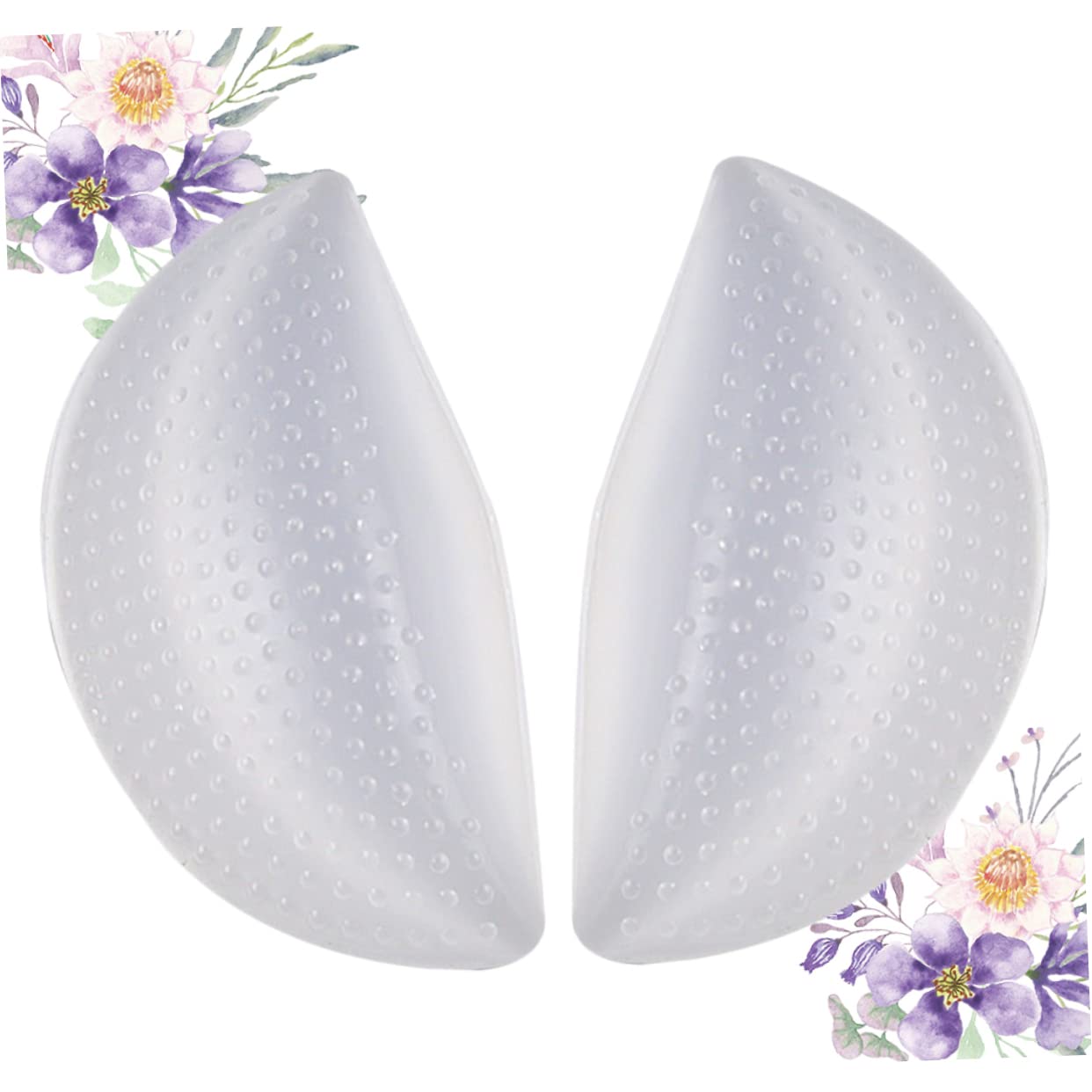 HAPINARY Pads for Orthotic Insoles Foot Arch Gel 2 Pair High Arch Support Insoles for Walking Running Hiking