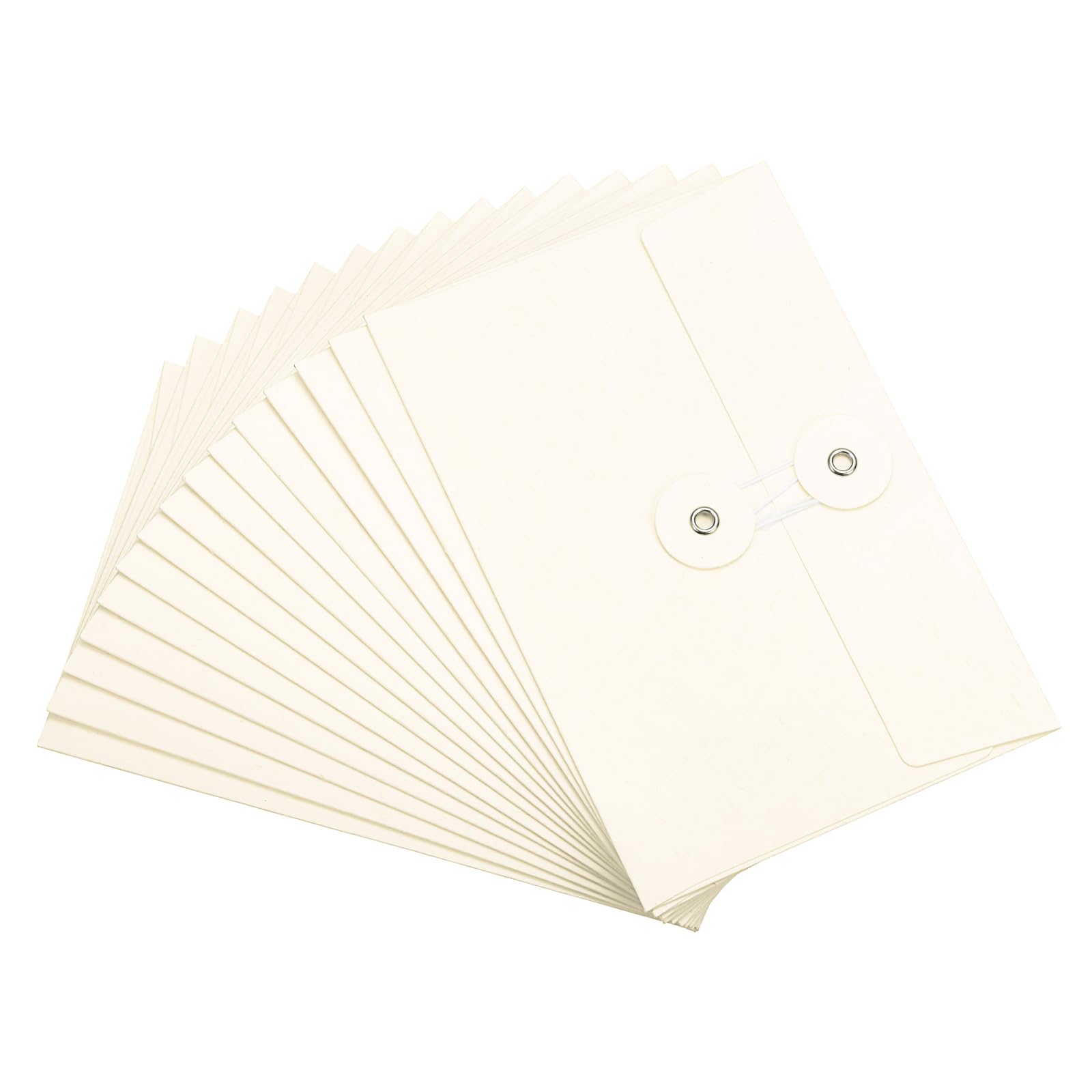 PATIKIL 4.5x6.7 Gift Card Envelopes with String Tie Closure