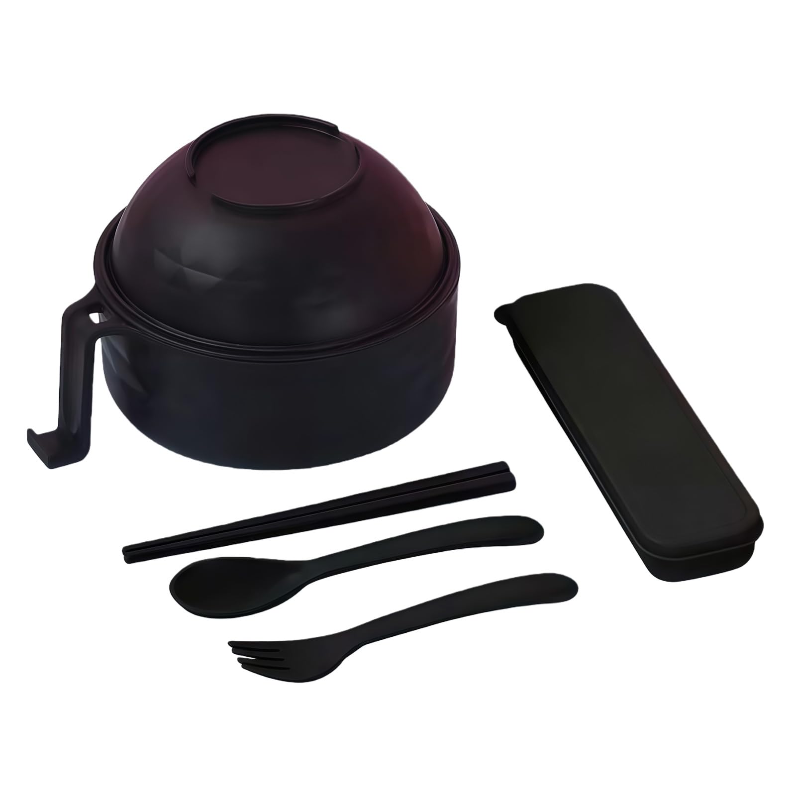 LUCKGONI Microwave Safe Bowl With Lid And Built In Strainer For Effortless Microwave Cooking Ramen Soup And More Dishes