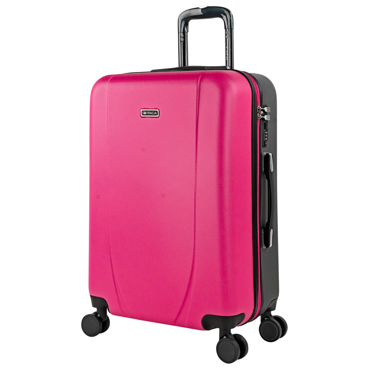 ITACA - Maleta de Cabina 55x40x20 - Maletas De Viaje Cabina Rígidas Trolley con 4 Ruedas Dobles para Avion Ligera Equipaje De Mano Candado de Combinación. Compatible Ryanair, Verde Menta — view 57