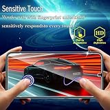 DXULWLM 3+2 sztuki szkła hartowanego do Samsung Galaxy S22 PLUS 5G z ochroną obiektywu aparatu, przezroczyste HD, twardość 9H, bez pęcherzyków, odporna na zarysowania folia ekranu