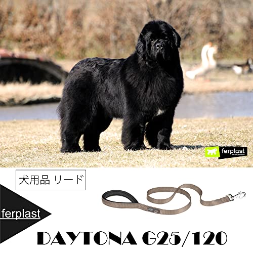 Ferplast DAYTONA G Extra-Resistant Dog Lead, Soft Padded Handle, Practical Hygienic Bag Holder, Anti-Abrasion, Italian Design - Image 2