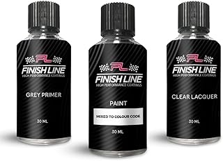 KAD Gunmetal Grey For NISSAN Touch Up Paint 30ML Kit for Paint Grey Primer Clear Lacquer Paint Repair