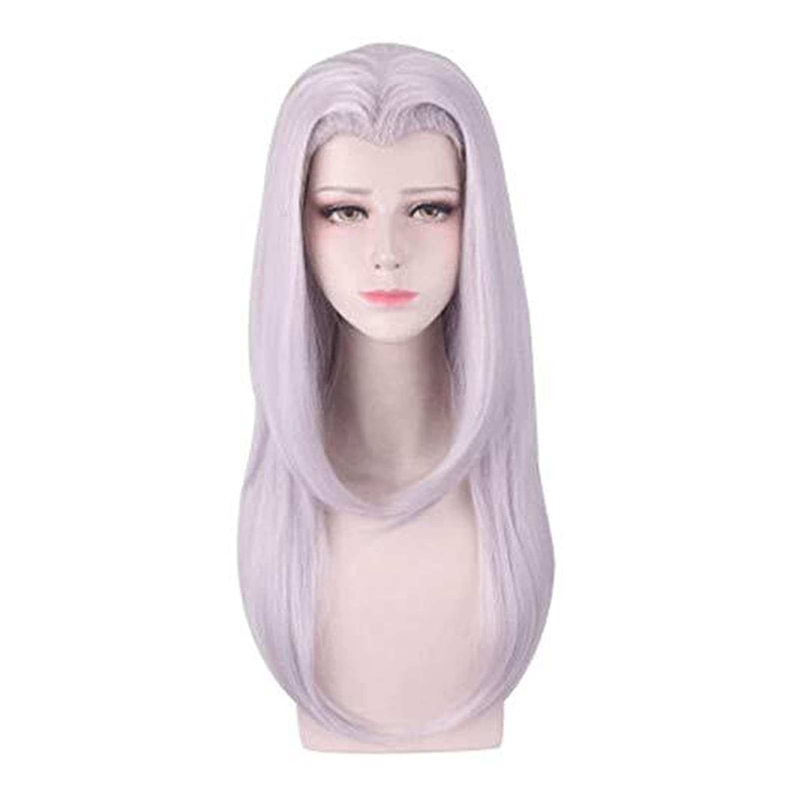 Hair caps for women Anime JoJo's Bizarre Adventure Leone Abbacchio Cosplay Wig Long Straight Synthetic Hair Wigs Party Costume Wig+Wig Cap