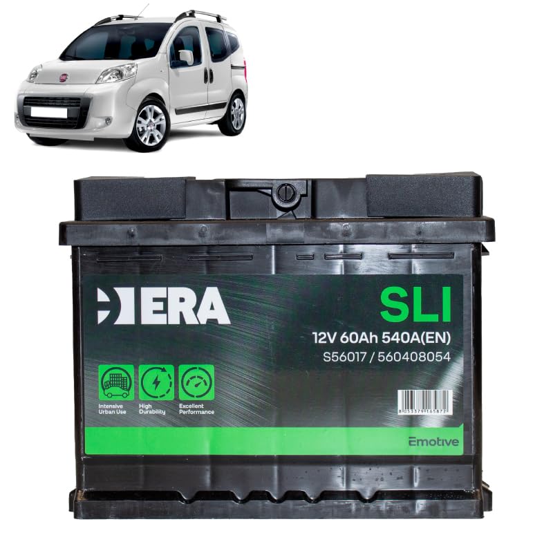 Batteria 60Ah per Fiat Fiorino 1.3 MJT gasolio 2007+
