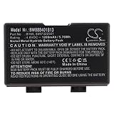 vhbw batteria compatibile con Bosch HFE-165, HFE-455, HFE-85, HFG radio (1200mAh, 4,8V, NiMH)