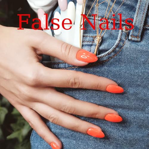 Generic White French Tip Press On Nails Medium Long Fake Nails Colorful Butterfly Spring Summer Designs Artificial Square Shaped Pink Full Cover False Nails Glue On Nails For Women Girls Acrylic Nails 24Pcs thumb #5