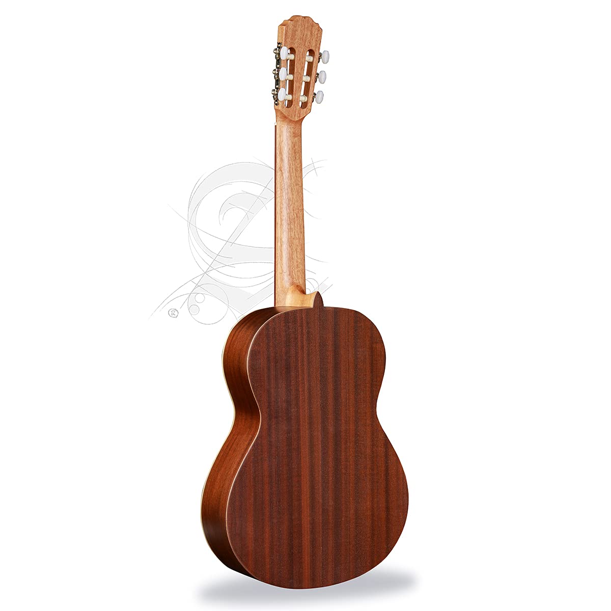 Guitarra Clásica Española Alhambra 1C Hybrid Terra Brillo Natural
