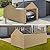 Carport Canopy Tent Sidewalls for 10x20x8.6FT Car Garage with Ball Bungees, Heavy Duty Portable Shelter Logic Replacement Covers (Frame is not Included) (Khaki)