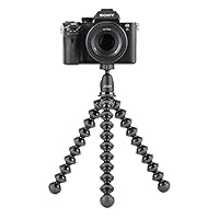 JOBY Kit GorillaPod 1K, Treppiede Compatto Flessibile con Testa a Sfera per Fotocamere
