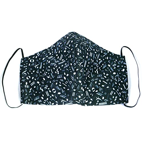 Perri's �y���[�Y MSK-10013 WASHABLE COTTON FACE MASK LARGE MUSIC �T�C�Y�F���[�W �J���[�F�~���[�W�b�N