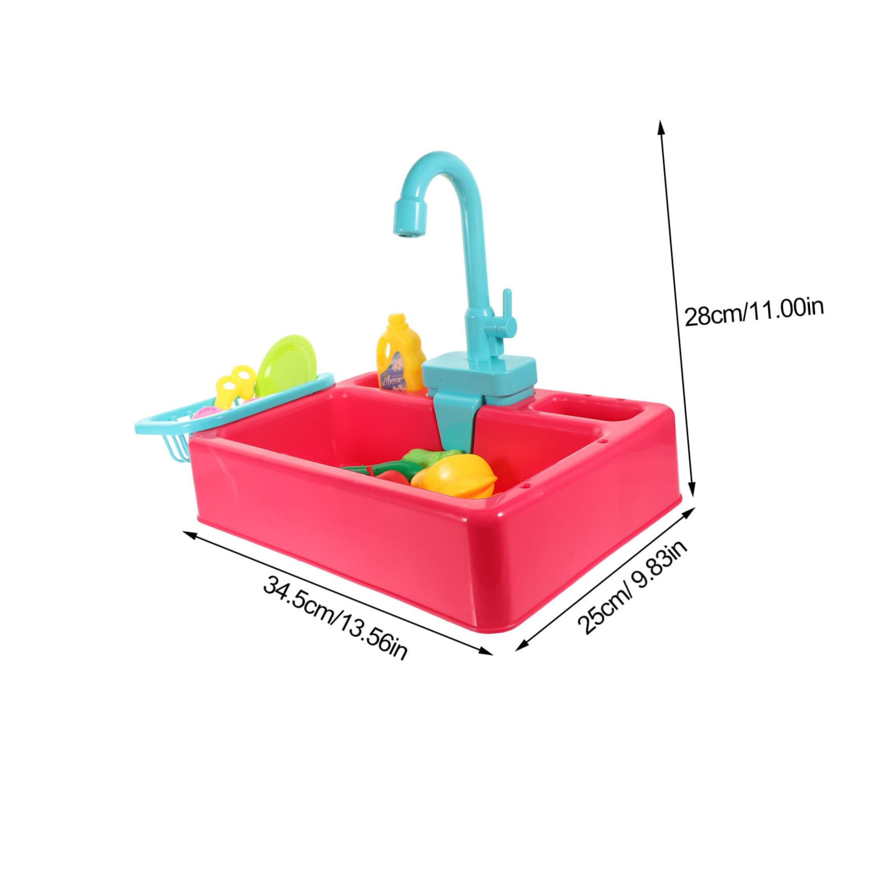 HANABASS Bird Bathing Tub with Automatic Water Flowing Faucet Colorful Bird Shower Box for Parrots Birds Material Engaging Bath Accessory for Health