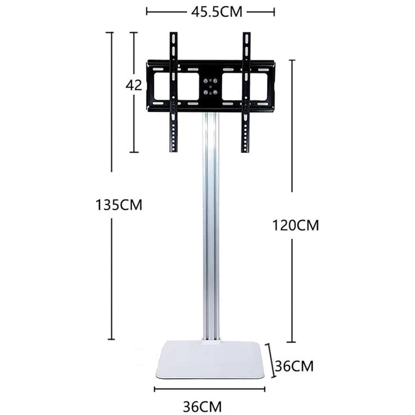Soporte De Suelo para TV LCD: Soporte De Suelo Universal para TV para Sala De Conferencias, Apto para Televisores De 37 A 65 Pulgadas, para Esquinas Y Dormitorios