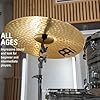 Meinl Cymbals HCS Crash-Ride Cymbal 20 inch (Video) for Drum Set (50,80cm) Traditional Finish Brass, Made in Germany (HCS20CR) #4