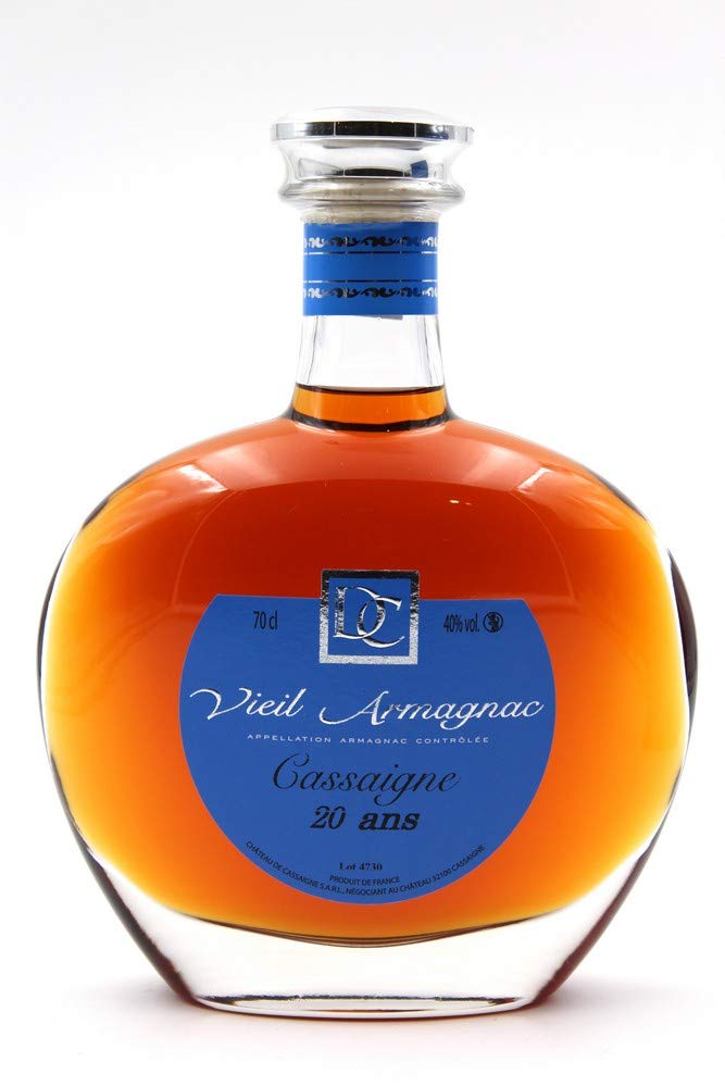 Vieil Armagnac Château De Cassaigne - 20 ans d Age - 70cl - 40°