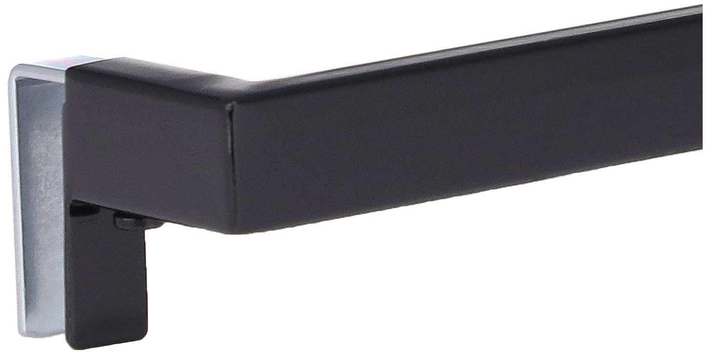 Yamazaki 2854 TOWER Towel Hanger, black, Steel, 19 x 67 x 4 cm