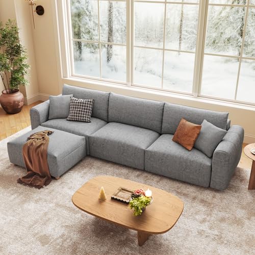LINSY HOME Cloud Couch Sectional, Modular Sofa Sectionals for Living