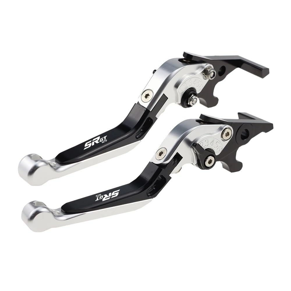 Beqlxta Color C Brake Clutch Adjustable Lever​ For Sr Gt125 2022 Clutch Levers For Gt 125 2021-2023 Folding Extendable Brake Handles Street Grips Handle And Ends Handlebar Grip(Color C)