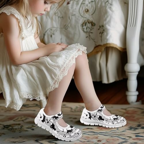 chaqlin Kids Tennis Shoes for Boys Girls Anti Slip Sneaker Mary Jane Breathable Mesh Wide Walking Flat Shoes Comfy Trendy Sneaker4