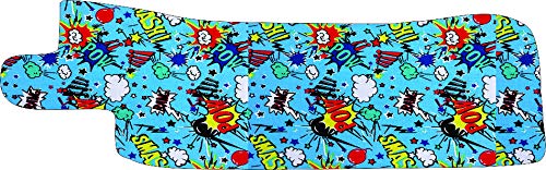 Nasogastric or Oxygen Tube precut Adhesive Tape Superhero Theme x 10 Pack. (Mix Left & Right Side)