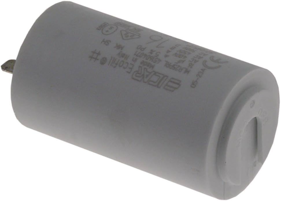 Anfim MLR25PRL Operating Capacitor for Super-Lusso Coffee Grinder Caimano Special450 Timer with Plastic Sheath 16µF 400V 50/60Hz