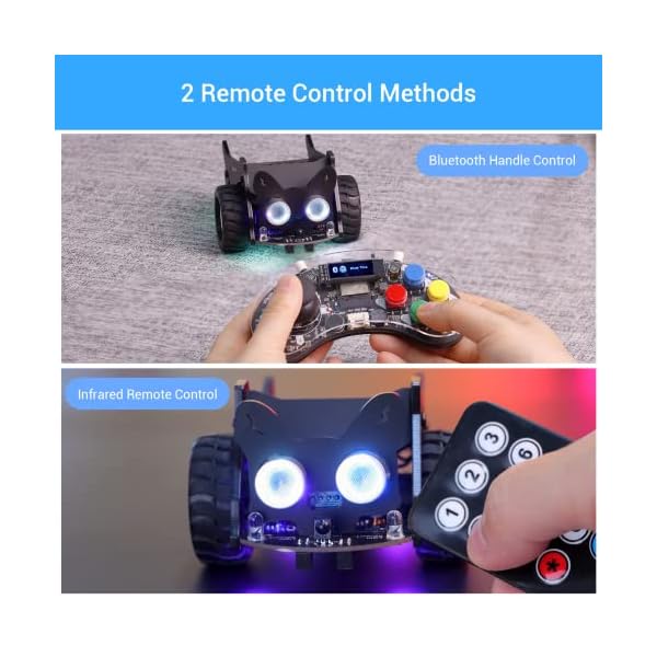 ELECROW CrowBot Toy Car, Coding Robot Kit for Teens Learning Programming, Learning & Education Toys for Ages 6+ - Image 6