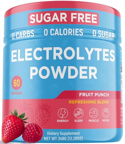 Keto Vitals Keto Electrolytes Powder | Keto-Friendly Electrolytes with Potassium, Magnesium, Sodium,